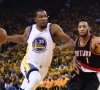 Sterke Kevin Durant brengt Golden State tot op één zege van finale in het Westen