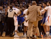 VIDEO: NBA-sterren trekken en duwen in Warriors-OKC